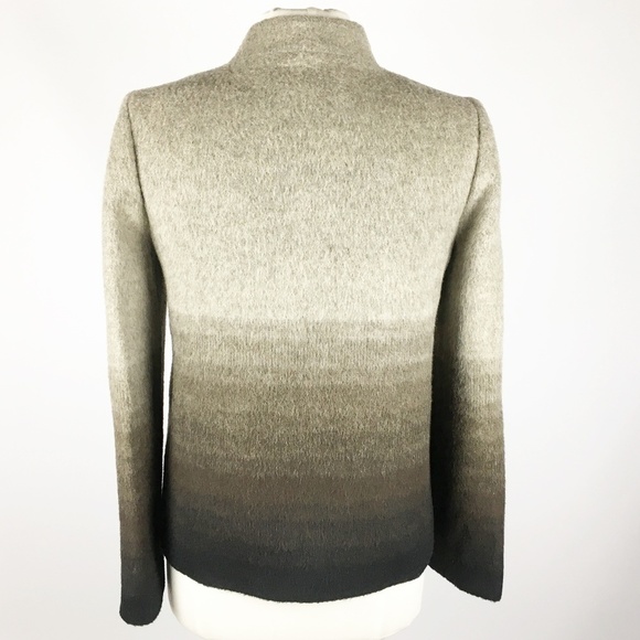 J. Crew Collection Rare Ombre Horizon Wool Coat 4 - Picture 5 of 8